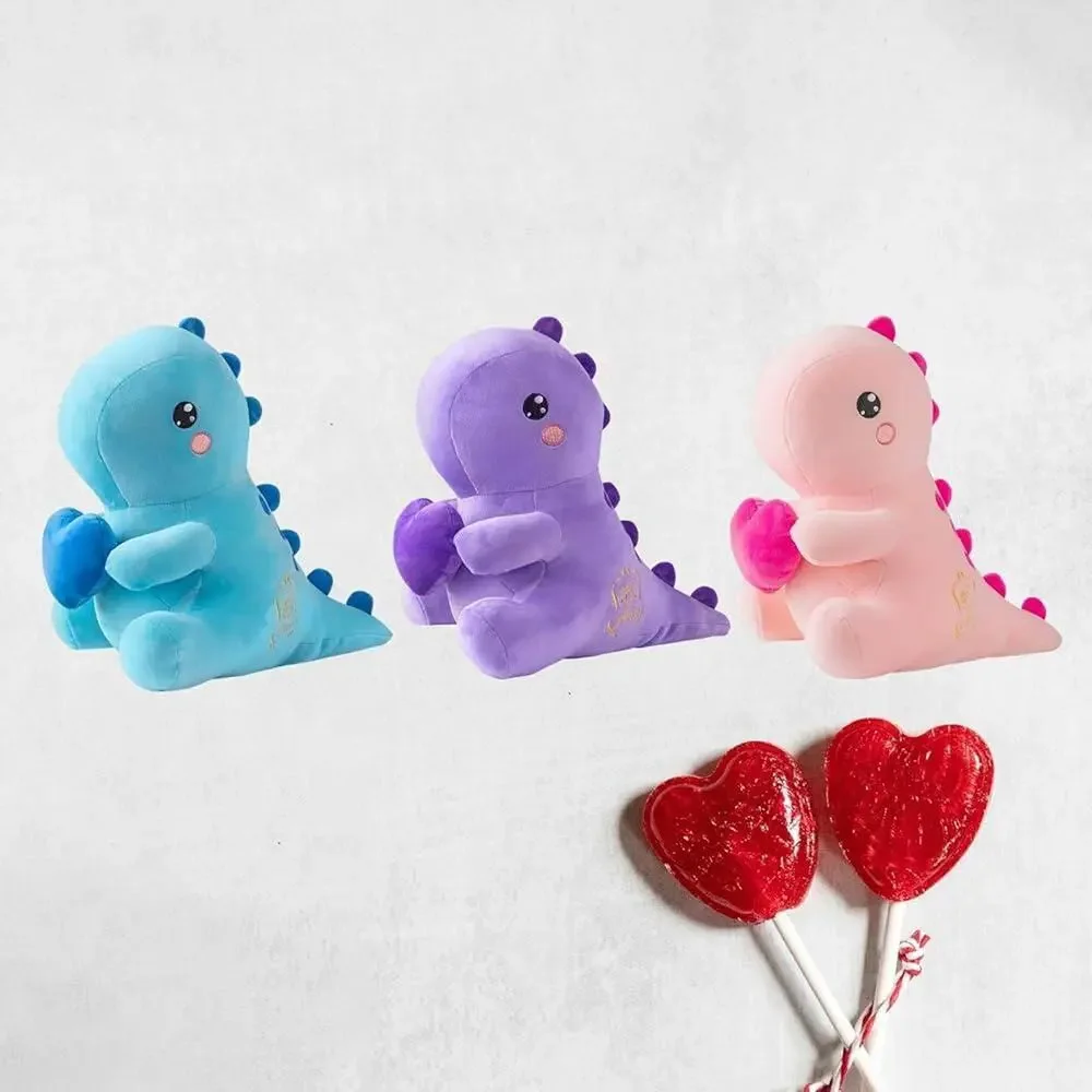 Crillop Loving Dinosaur Stuffed Animal Big Heart 20